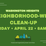 2023 Neighborhood Wide Clean Up - Washington Heights