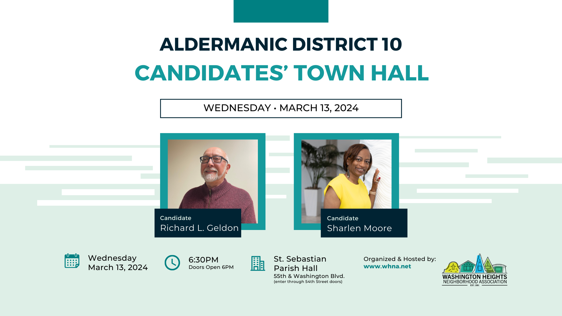 Milwaukee Aldermanic District 10 Candidates Town Hall WHNA